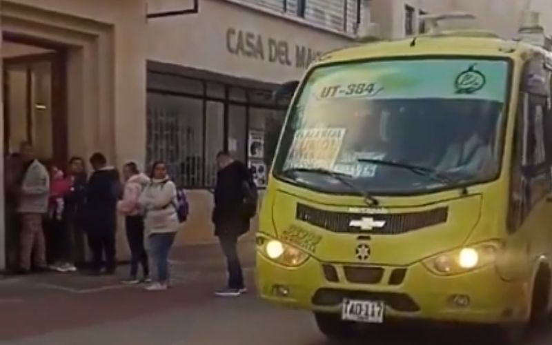 Alcaldía de Tunja anuncia medidas legales contra la Unión Temporal Mi Ruta por conductor que usó una vía peatonal en su recorrido