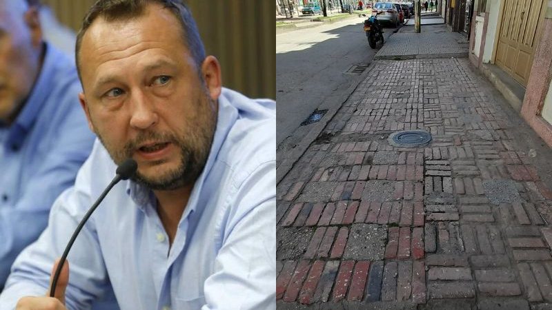 El alcalde de Tunja es sancionado por no cumplir con el mantenimiento de andenes