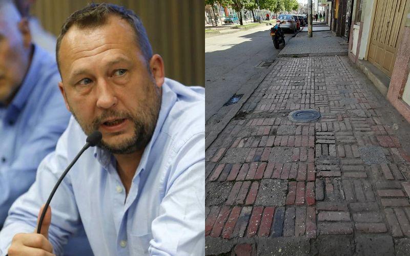 El alcalde de Tunja es sancionado por no cumplir con el mantenimiento de andenes