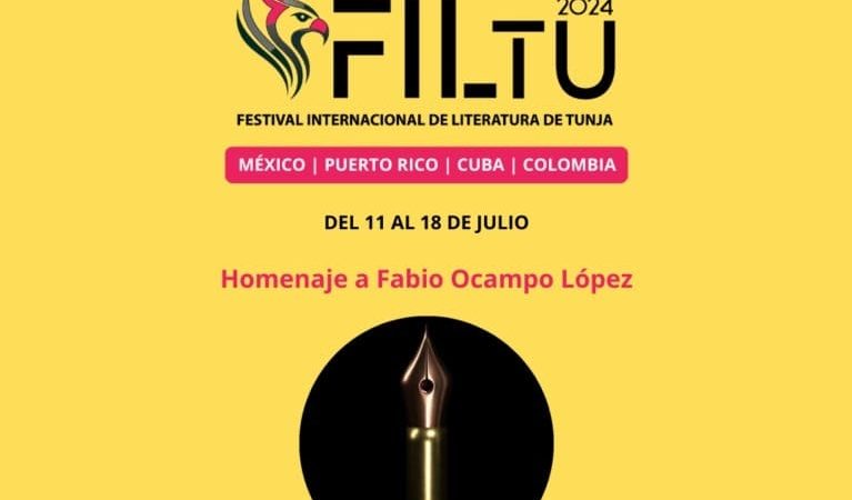 Ya viene el Festival Internacional de Literatura de Tunja