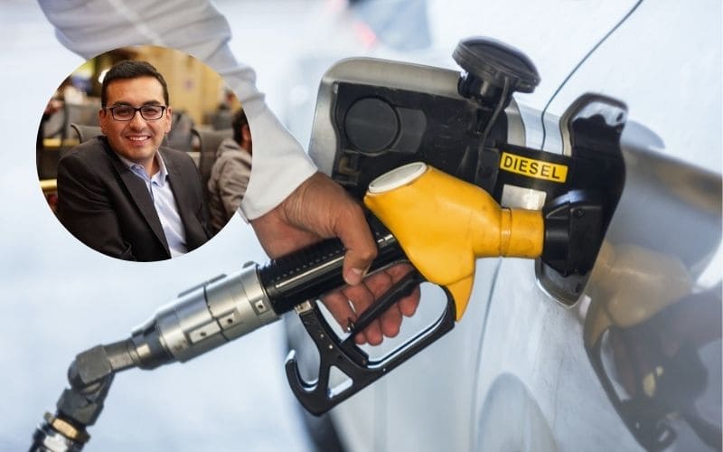 Representante Héctor Chaparro arremete contra aumento de $6,000 en el precio del diésel