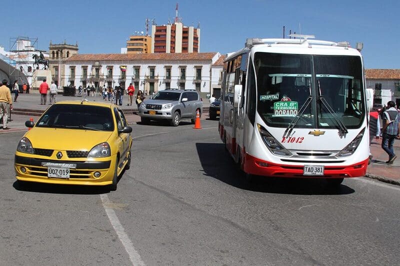 El transporte público de Tunja operará con el 50 % de su flota de buses