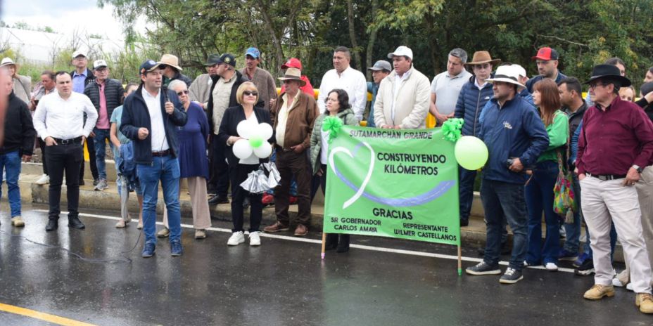 En Sutamarchán denuncian que se entregaron obras sin la presencia del alcalde