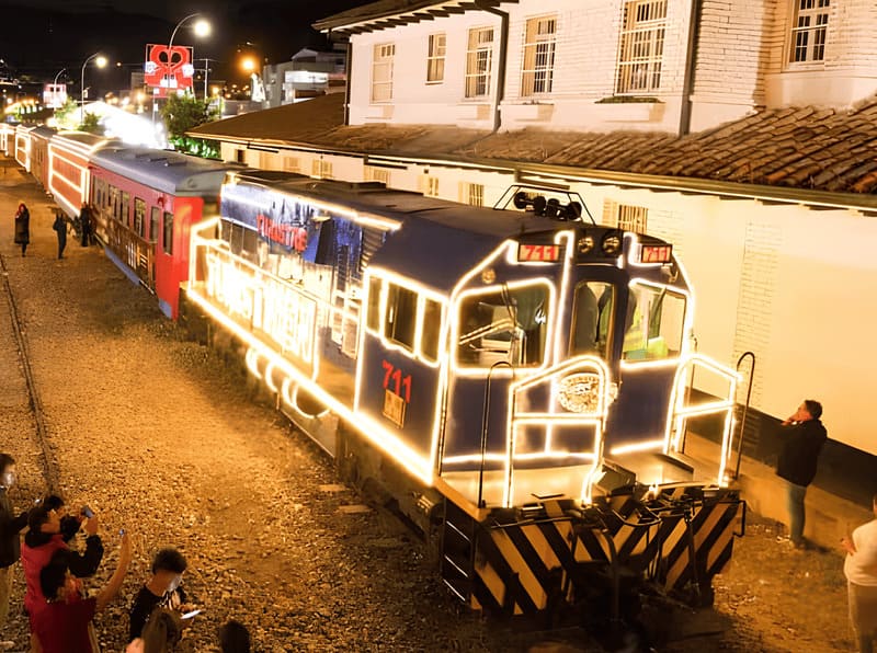 Estas son las rutas y horarios del tren navideño en Boyacá