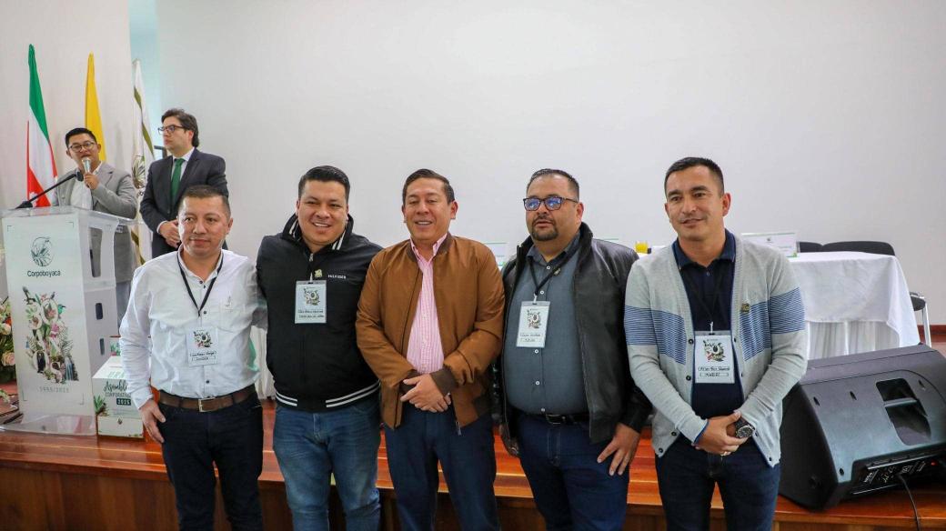 Alcaldes de Rondón, Santa Rosa de Viterbo, Socha y Maripí ahora hacen parte del Consejo Directivo de Corpoboyacá