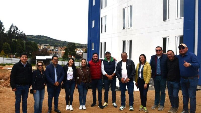 Torre Hospitalaria de la ESE Santiago de Tunja en un 90% de avance de su infraestructura física