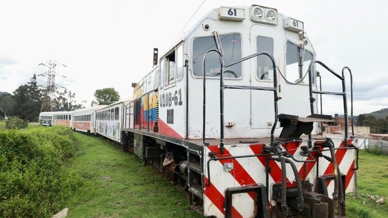 Tren de pasajeros en Boyacá pone a rodar la ruta navideña ‘Tren de la Vida y la Esperanza’