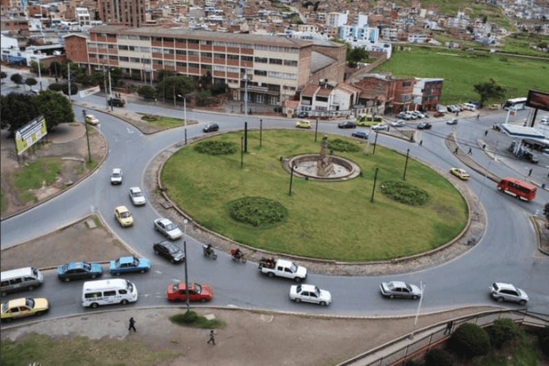 Inicia rehabilitación vial entre la Glorieta Norte y la salida a Moniquirá en Tunja
