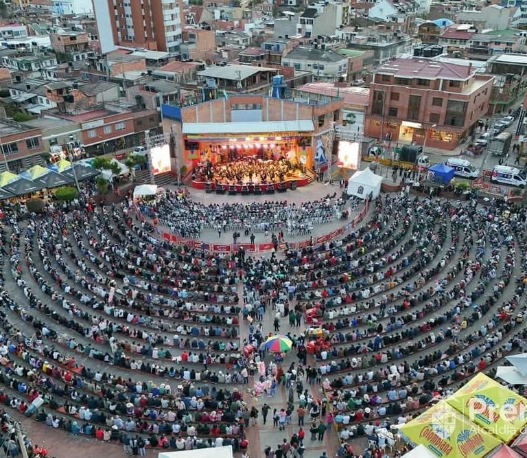 Paipa volvió a vibrar con el Concurso Nacional de Bandas