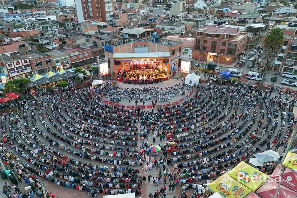 Paipa volvió a vibrar con el Concurso Nacional de Bandas
