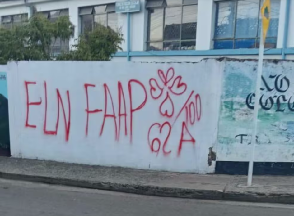 Alcaldía de Socha anuncia medidas de seguridad y ofrece recompensa tras aparición de grafitis del ELN